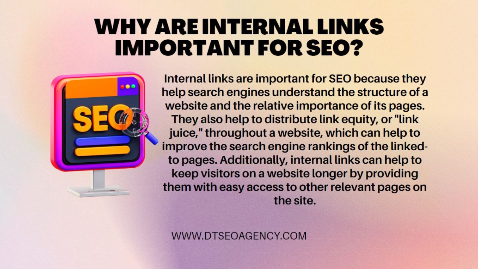 Why are internal links important for SEO?